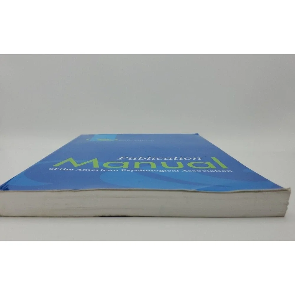 Publication Manual for the American Psychological‎ Association Sixth Edition